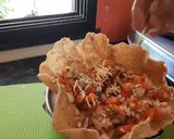 गार्लिक & चीज़ मसाला पापड, कुरडई (garlic cheese masala papad recipe in marathi) रेसिपी स्टेप 2 फोटो 