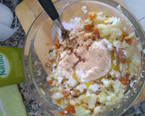 Foto del paso 4 de la receta: Tortilla de coliflor y verduritas VEGAN- sin tacc apto bebé +6m
