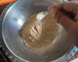 A picture of step 1 of Quiona thepla.