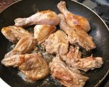 A picture of step 3 of Butter chicken.