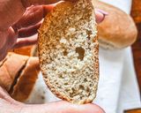 Φωτογραφία βήματος 6 της συνταγής Vegan ψωμί και Γαλλικές μπαγκέτες με σπιτικό προζύμι 🍞🥖🇫🇷