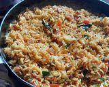 टोमॅटो भात (Tomato bhat recipe in marathi) रेसिपी स्टेप 6 फोटो 