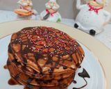 عکس مرحله 5 از دستور پنکیک خوشمزه خیلی راحت🍪🍩🍮
