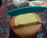Gambar langkah 5 resipi Snow cheese cake.