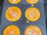 Tartaletas de sandía con miel
