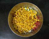 A picture of step 2 of Corn salad.