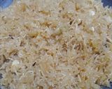 A picture of step 3 of Coconut Rice.