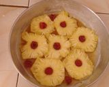 A picture of step 3 of Pineapple upside down cake.