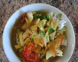 A picture of step 11 of Chicken Soto Soup.