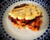 Foto del paso 5 de la receta: Arepa colombiana con pollo picante