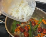 Foto langkah ke 2 dari resep Peach Gum Dessert.