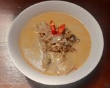 Foto langkah ke 4 dari resep 1155. Pecel Santan Jantung Pisang.