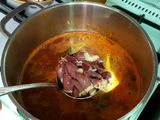 ขนมจีนแกงเผ็ดกระดูกหมูอ่อน..#กรุ๊บ #กรุ๊บ