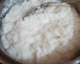 A picture of step 1 of Curd rice.