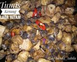 Foto langkah ke 7 dari resep Tumis Kerang Tahu Lada Hitam.