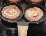 Foto del paso 8 de la receta: Medallones rellenos en espiral de cerdo, bacon y queso fundido