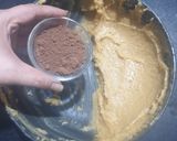 A picture of step 3 of Chocolate Barfi Roll.