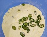 A picture of step 6 of Pakora curry.
