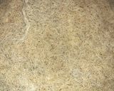 A picture of step 7 of Konafah (Knafeh, kanafeh).