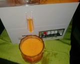 A picture of step 2 of Immunity boosting carrot ginger juice.