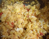 Foto del paso 3 de la receta: Huevo con tomate cherry y poro