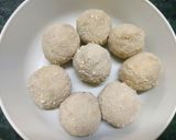 A picture of step 3 of Crispy Fried Fish Balls.