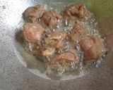 A picture of step 4 of Chilli chicken.