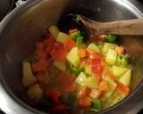 Pas rețetă Mâncare de linte verde cu legume 1 fotografie