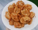 Hình bước làm 3 của món Bì heo chiên giòn