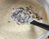 Foto del paso 3 de la receta: Budín de avena con manzana, pera y banana saludable