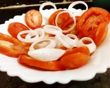 ટામેટા સલાડ (Tomato Salad Recipe In Gujarati) રેસીપી સ્ટેપ2ફોટો
