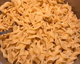 A picture of step 2 of Garlic Buttered Egg Noodles.