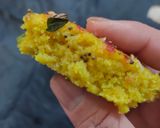 A picture of step 6 of Rotli na dhokla.