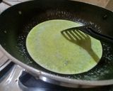 A picture of step 4 of Green Gram halwa.