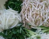 Hình bước làm 3 của món Miến Lươn (miến nước,miến trộn,cháo)