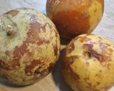 A picture of step 1 of BEL (wood apple)KA SHARBAT.