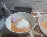Foto del paso 4 de la receta: Budín integral marmolado con dulce de leche y de coco 🥥