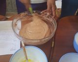 A picture of step 7 of Black forest cake.