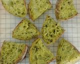 Foto langkah ke 21 dari resep Pandan Biji Wijen Hitam Sourdough Bread.