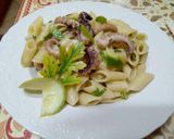 Pas rețetă Penne cu caracatiță baby 3 fotografie