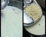 A picture of step 2 of Paneer Kheer.