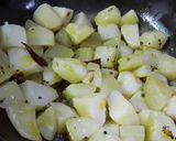 A picture of step 1 of Sada Aloor Tarkari/ Bengali Style White Potato Curry.