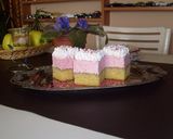 Mézes-málnás süti recept fázis 10 fotója