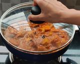 A picture of step 11 of Masala soya chaap.
