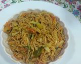 A picture of step 5 of Vegetable Vermicelli.