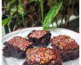 Foto langkah ke 3 dari resep Shiny Chocolate Brownies.