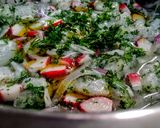 Foto del paso 1 de la receta: CEVICHE De🐬Merluza y Surimi🦀...!