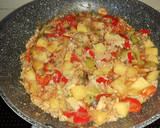 Foto del paso 6 de la receta: Masas de cangrejo en salsa con papas