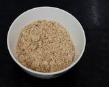A picture of step 1 of Walnut paneer kheer.