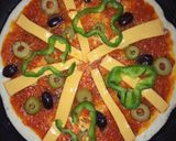 صورة لخطوة 4 من وصفة بيتزا المقلاة السائلة 🍕